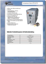 MTR Hochdruckkompressor bis 300 bar