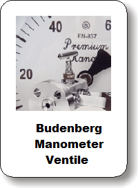 Budenberg Manometer, Ventile
